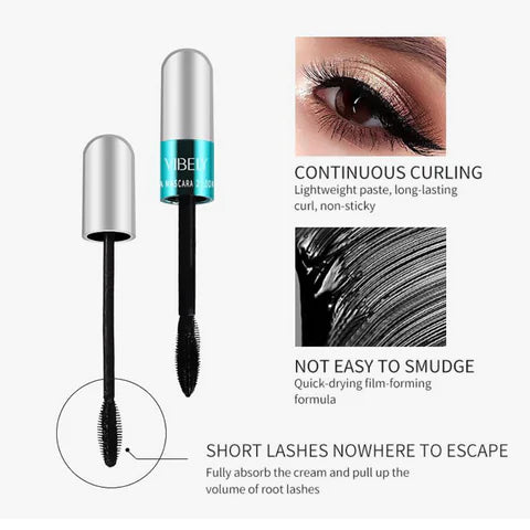 Vattentät 4D Silk Fiber Lash Mascara